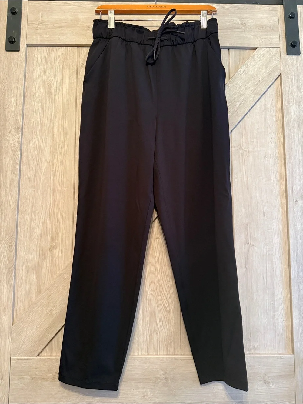 lululemon athletica Black Drawstring Jogger Pants